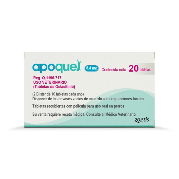 APOQUEL 5 4 MG   MASTICABLE  20 TABS