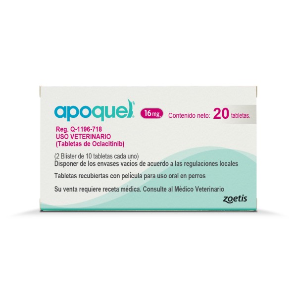 APOQUEL 16 MG   MASTICABLE  20 TABS