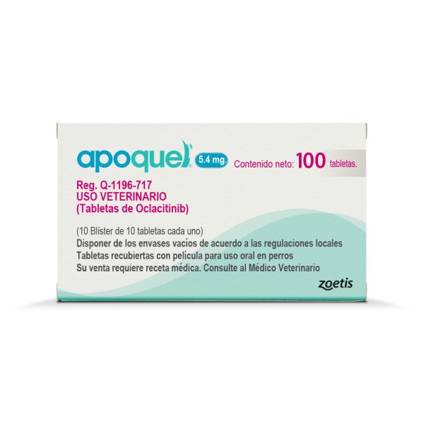 APOQUEL 5 4 MG   MASTICABLE  100 TABS