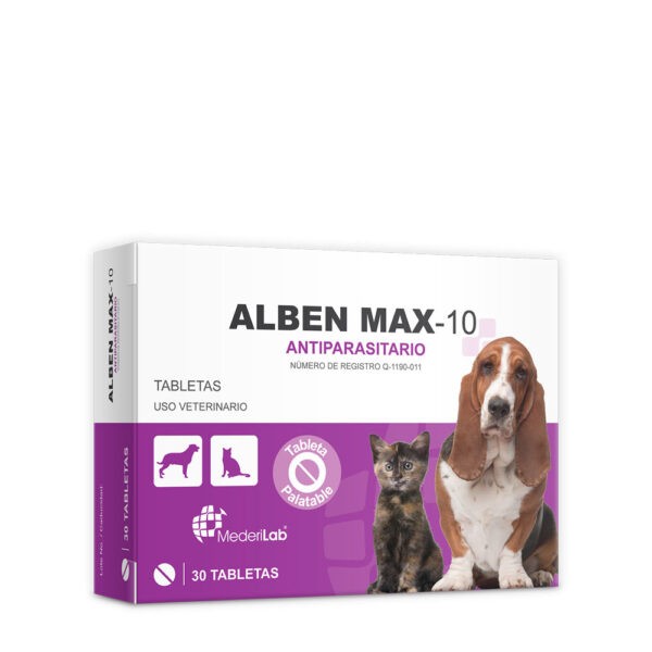 ALBEN MAX -10 30 TABLETAS