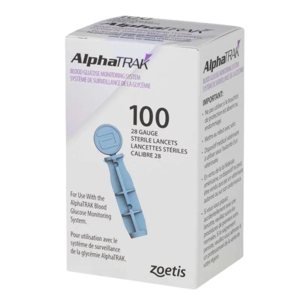 ALPHATRAK LANCETAS 100 PIEZAS