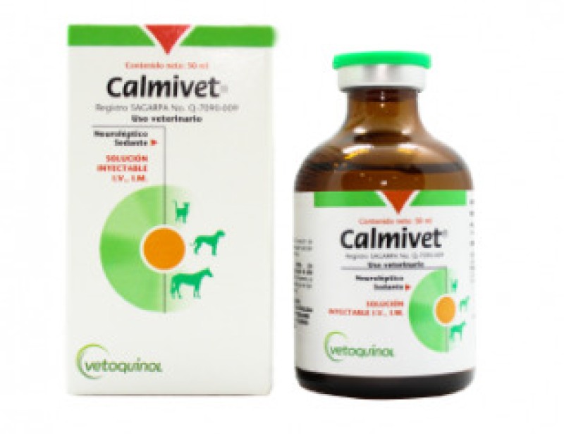 CALMIVET SOL INY 50 ML RECETA MEDICA