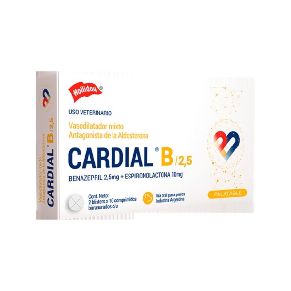 CARDIAL B  2 5 MG RECETA CUANTI