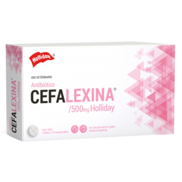 CEFALEXINA 500 MG 30 TABLETAS