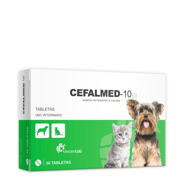 CEFALMED-10  30 TABLETAS