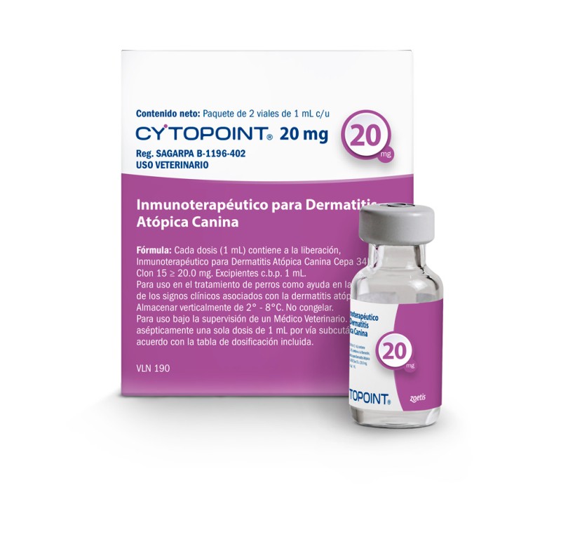 CYTOPOINT 20MG VACX1DS VLX2 ES MX    10-20   KG