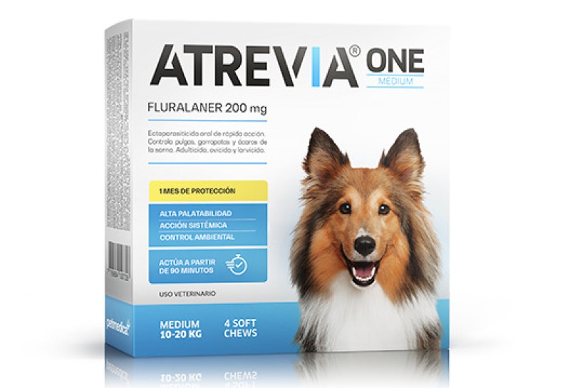 ATREVIA ONE MEDIUM 4 TABS  10 A 20 KG