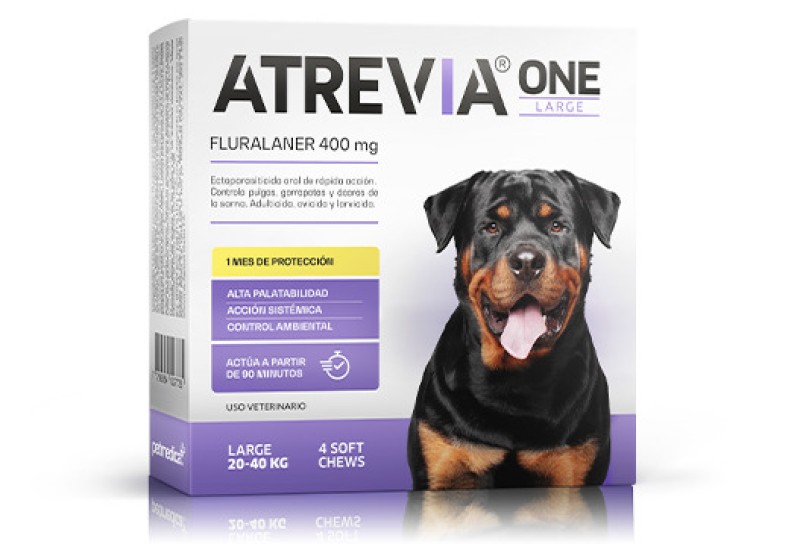 ATREVIA ONE LARGE 4  TABS  20 A 40 KG