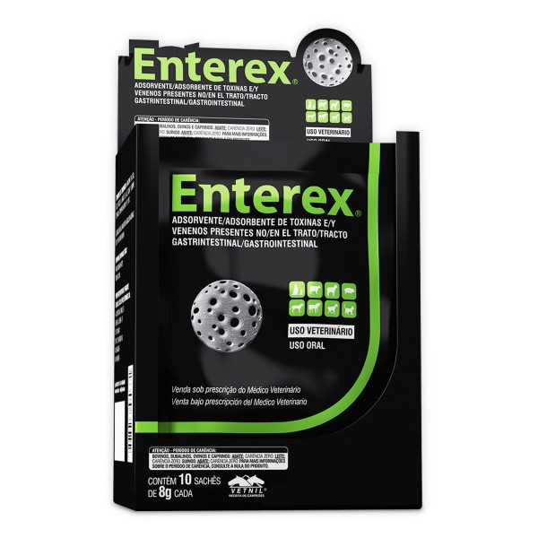 ENTEREX CAJA 10 SOBRES 8 GRS