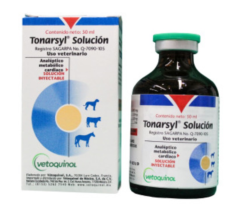 TONARSYL SOLUCION INYECTABLE  FCO 50 ML