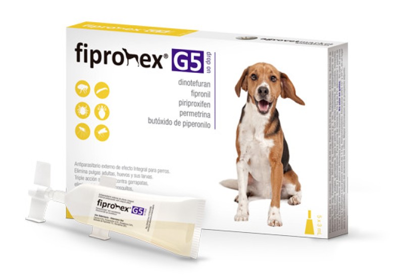 FIPRONEX  G5 DROP ON 5 PIPETAS 3 ML